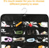 Luney Hanging Jewelry Organizer, 80 Pockets Earring Holder for Woman, Storage for Earrings, Necklaces, Bracelets (1PCS)