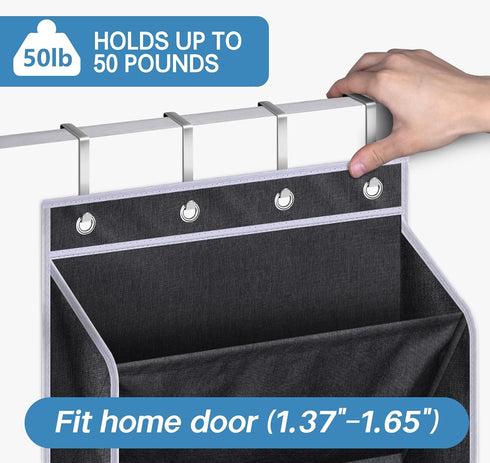 20 Closet KEETDY Over The Door Shoe Rack for Door Fit Pairs Sneakers Large Hanging Shoe Organizer for Storage Boots