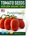 Purely Organic Products LLC Organic Tomato Seeds (Roma) - Approx 75 Seeds - USDA Organic, Non-GMO,