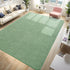 Sage-Green Area Rugs for Bedroom, Living Room, 4x6 Feet Indoor Memory Foam Rug, Modern Washable for Kids Room