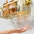 3 Pack KEGII Suction Cup Shower Caddy Suction Cup Shelf with Soap Holder & Hooks, Rustproof Stainless Steel Shower