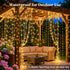 300 9.8 9.8 8 DomeStar LED Curtain Lights for Bedroom, x FT Fairy Lights with Modes Remote, Plugin Design for Holiday