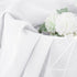 Tollpiz White Sheer Valance Curtains, 54 x 16 inches, Linen Textured Rod Pocket Voile Valance for Bedroom
