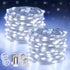 JMEXSUSS 2 Pack White Fairy Lights, 200 LED Battery Operated Twinkle Lights with Remote, 66ft Indoor Outdoor Decor