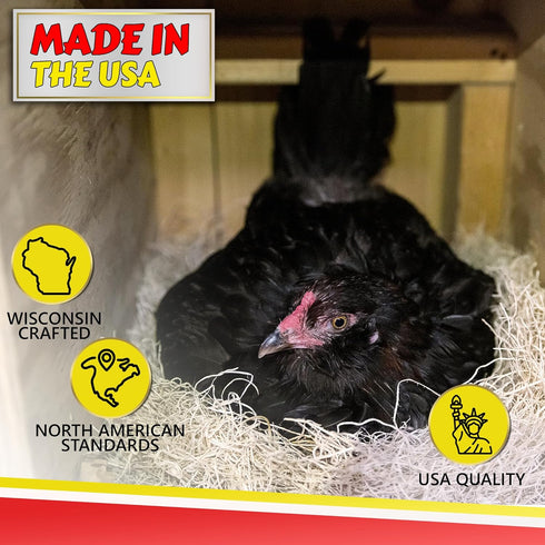 My Favorite Chicken Nesting Box Pads for Chickens - Accessories for Hens, Chicken Coops and Laying Eggs - Square Liners