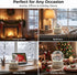 Christmas Snow Globes Glitter Water Globe Musical Snow Globe Decoration Plays Let It Snow, Snowman Xmas Snow Globe