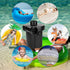 Swimming Air Pump Air Mattress Pump for Inflatables Blow up Pool Raft Bed Boat Toy, Quick-Fill, for Outdoor Camping