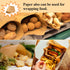 100PCS Unbleached Parchment Paper - 9x13 Inch Precut Baking Sheets for Air Fryer, Toaster Oven, Cookie Sheet, Baking Pan