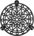 Fasmov Cast Iron Plant Stand Plant Pallet Caddy Plant Pot with Heavy Duty Wheels Indoor Planter Trolley Casters Rolling