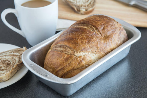 Doughmakers Commercial Grade Aluminum Loaf Pan, 8.5" x 4.5"