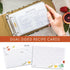 Jot & Mark Recipe Organizer Mini Binder Set, 8.5" x 5.75" Kitchen Toolkit
