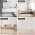 Yimobra Luxury Fluffy Plush Bathroom Rug Mat Set, Soft Cozy Bath Rugs 2 Pcs, Water Absorbent Non-Slip, Machine Washable