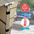 ZYAMY 10pcs Outdoor Furniture Clips, Patio Sofa Clips, Rattan Sectional Fastener for Outdoor Couch