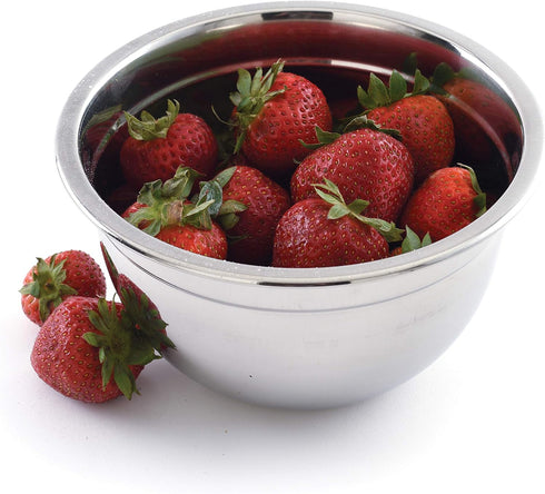 Norpro 1001 Silver Stainless Steel Bowl, 1.5 Quart, 1-1/2-Quart