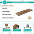 17"x 4.5" Set 8 Wallniture Arras Floating Shelves for Wall, Rustic Bookshelf for Living Room Decor, Home Office