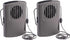 O2COOL Deluxe Multi-Pack Misting Neck Travel Fan, Battery Powered, 2pk (Gray)