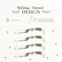 Spode Christmas Tree Cheese Spreaders, Set of 4, 4.75" Stainless Steel Butter Knife