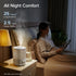 LEVOIT Top Fill Humidifiers for Bedroom, 2.5L Tank, Quiet Cool Mist Air Humidifier for Home, Auto Shut-off