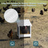 1 PETSFIT Hole Chicken Nesting Box-All Weather PVC Roof, Natural Wood Design with Privacy Back Panel for Hens-Wall