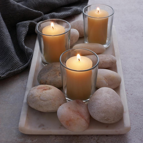 Royal Imports Unscented Wax Votive Candle for Wedding, Birthday, Party, Spa, Holiday & Home Decoration (36, Ivory)