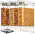 Vtopmart Cereal Containers Set, 3 PCS Airtight Food Storage Container with Flip-Top