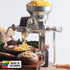 Victoria Manual Low-Hopper Grain Grinder, Made in Colombia, Silver