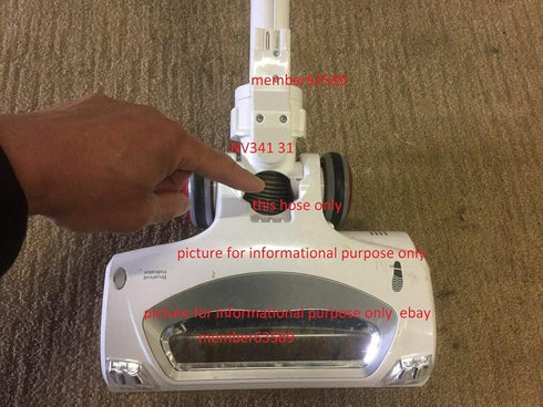 New 1-1/2" Replacement Lower Duct Hose for Shark Rotator Vacuum Cleaner, Compatible with Multiple Models
