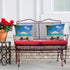 Swono Set 2 18 18 Inch of Decorative Throw Pillow Covers Turquoise Sea, Tropical Ocean Beach Chair Palms Farmhouse