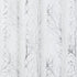 FMFUNCTEX Foil Silver Branch White Sheer Valance Curtain for Living Room Window, 18 Inches Long Light Filtering, 1