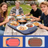 Havato 7 Settings, 5 Warming Mat for Food with Temperature Silicone Electric Warming Tray with Hour Timer, Full Surface