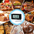 Digital Oven Thermometer, Heat Resistant up to 572°F/300°C, LCD Display