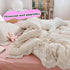 47"x59", BuLuTu Muslin Cotton Kids Toddler Duvet Cover for Girls Boys Baby Crib Duvet Covers with Zipper Closure