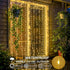 Lights,200 6.5x6.5ft suddus Tangle-Free Curtain LED Hanging Lights with Hooks, Curtain Lights for Bedroom,Christmas