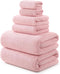 REDKISS 6 Piece Towel Set - Oversized Bath Sheets (70 x35 in),