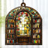 8 Inches) Jesuspirit - Window Hanging Suncatcher Crystal Clear Acrylic & Wood Sun Catcher for Home Decor, for Women