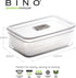 BINO Produce Saver - 15.2 Cup/3.6L Fridge Storage Containers for Fruits and Vegetables, BPA-Free