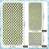 6 Set Kinlop Pcs Checkered Bath Towels Lightweight Coral Washcloth Quick Dry Patterned Thin Coral Fleece Hand Towel