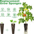SZLJYLM 60 Pack, Grow Sponges Hydroponics Replacement Root Growth Sponges Compatible with Aero Garden iDOO and Most