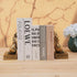 Decoration,1 Book Ends for Shelves to Hold Books Hevay Duty,Decorative Bookends for Bookshelf Dcor,Cute Animal Rabbit