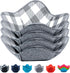 Microwave Bowl Cozy Holders for Hot Food, Set of 4 Heat Proof Hot Pads for Bouillon Cups