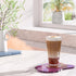 Acrylic Coaster for Desk, Clear Bar Drink Coaster, Clear Cloud Shape Coffee Cup Coaster, Perfect for Tabletop