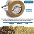 Classical Hand Shake Wood Pepper Grinder Set - Gorgeous Salt Wooden & Acrylic, Ceramic Blades Upgrade Metal Handle,