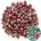 TooGet 4 OZ Organic Dried Golden-Rim Rose Buds Petals - Culinary Food Grade
