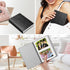 Fintie Photo Album for 3.5x4.25 Inch Polaroid Films - 64 Pockets, Vintage Black, Compatible With Fujifilm Instax