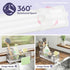 Countertop, SWTYMIKI Sponge Holder for Kitchen Sink - Sink Caddy with Brush Holder Self-draining Sponge Caddy Organizer