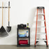 Gracious Living 3 Shelf Knect-A-Shelf Solid Light Duty Storage Unit 12 x 24 x 33 for Home, Garage, Basement