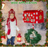 12 Pieces Christmas Refrigerator Magnets, DIY Xmas Tree Fridge Magnets, Fridge Magnetic Decor for Metal Door Decor