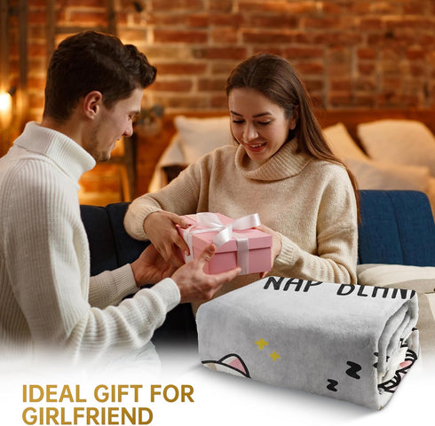 80"X 60" SteadStyle Gifts for Girlfriend from Boyfriend - Gifts for Her Blanket, Girlfriend Birthday Gift Ideas
