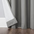 Sun Zero Cyrus Thermal Total Blackout Back Tab Curtain Panel