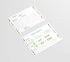 Cocktail Recipe Cards, 4x6 Inches, 50 Fill-in-the-Blank Cards for Recipe Box with Watercolor Border